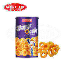 Cheese Flavoured Rings Crispy Snack Puffed Food